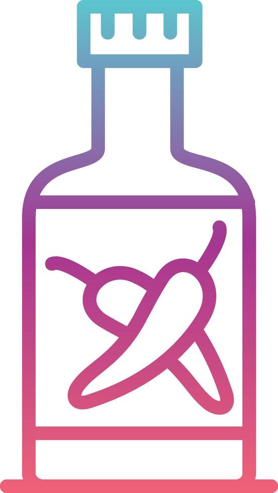 Chili Sauce Vector Icon