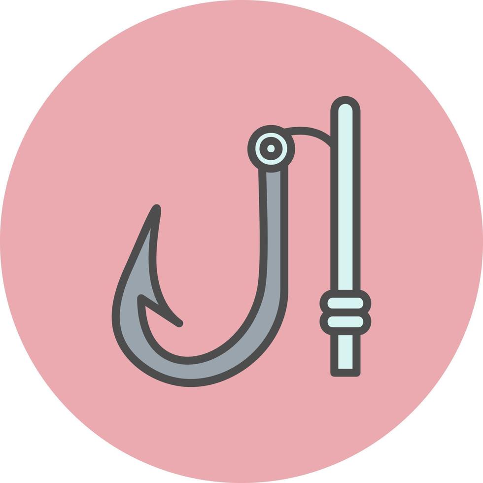 Fishing Hook Vector Icon