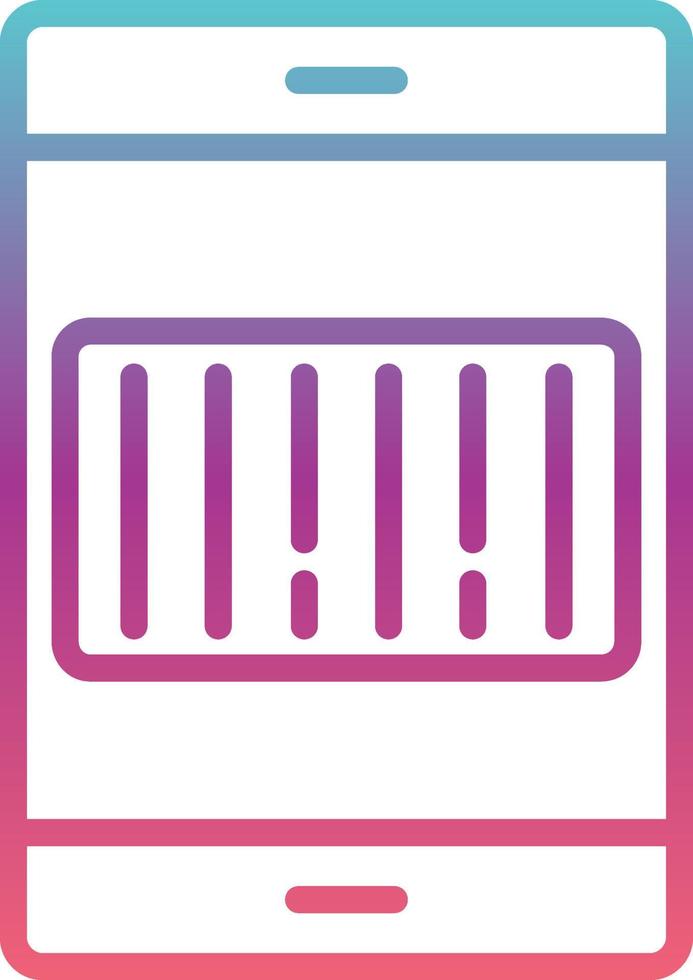 Bar Code Scanner Vector Icon