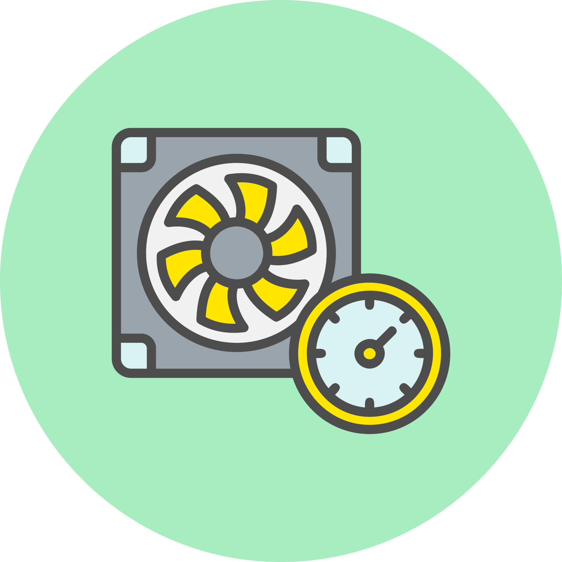 Fan Speed Vector Icon 16485640 Vector Art at Vecteezy