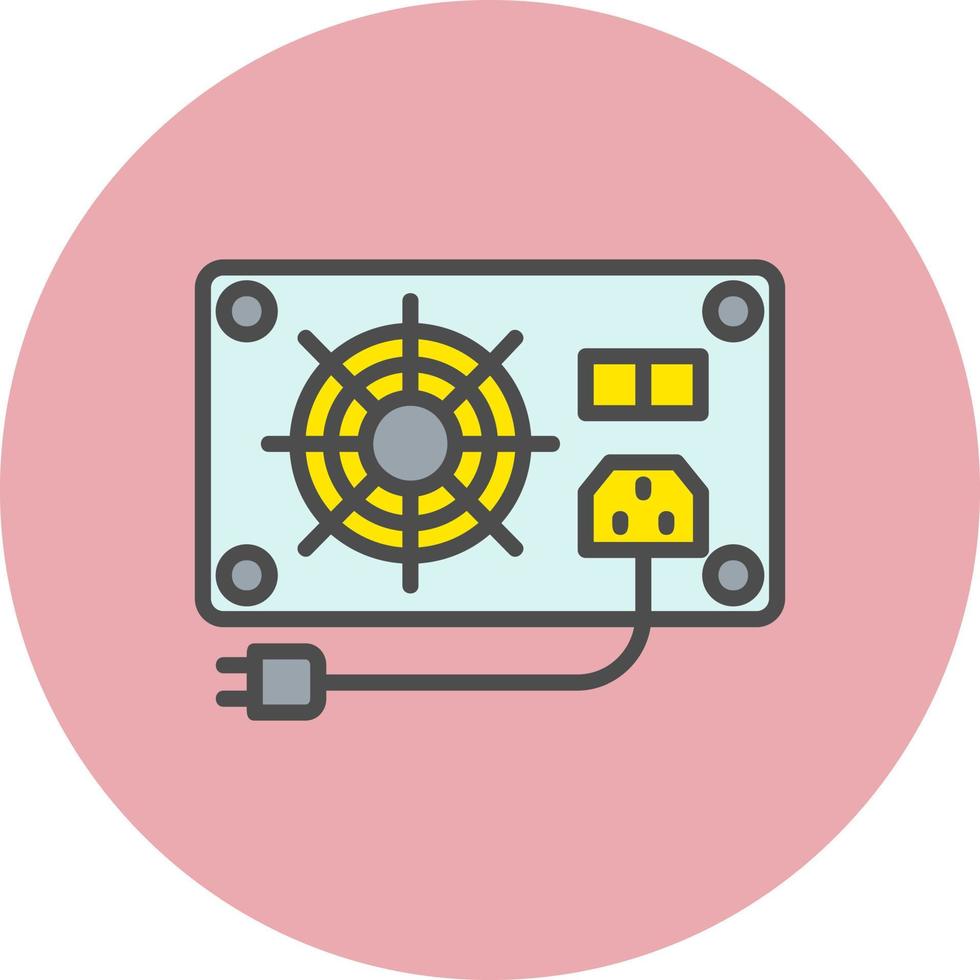 Power Supply Vector Icon