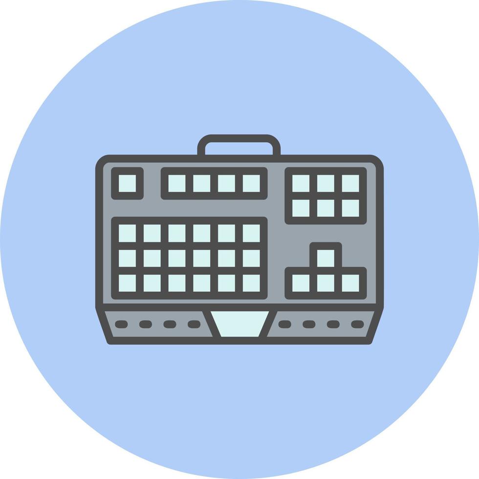 Gaming Keyboard Vector Icon