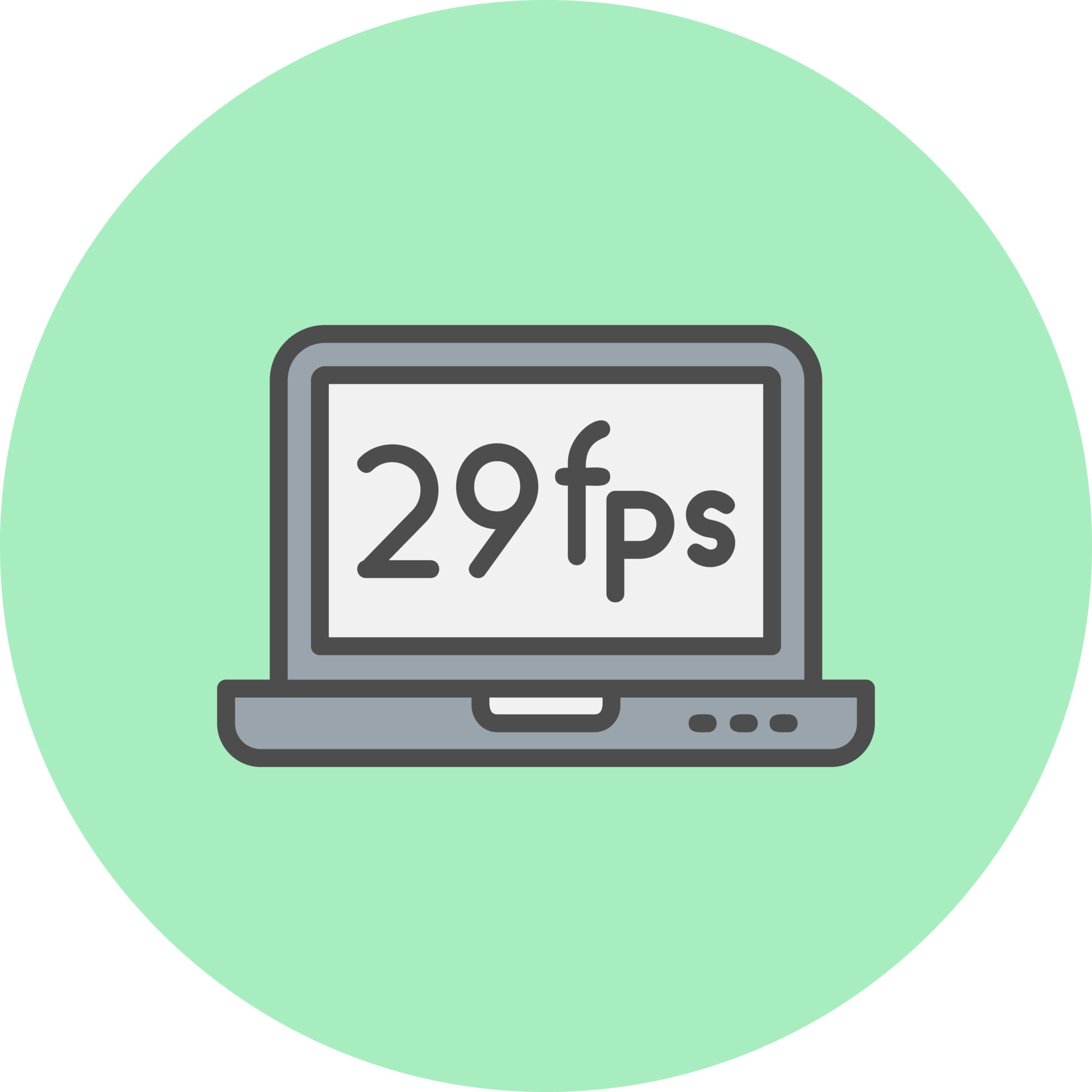 Frames Per Second Vector Icon 16485687 Vector Art at Vecteezy