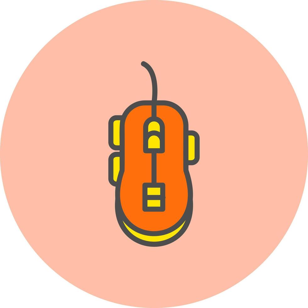 Gaming Mouse Vector Icon