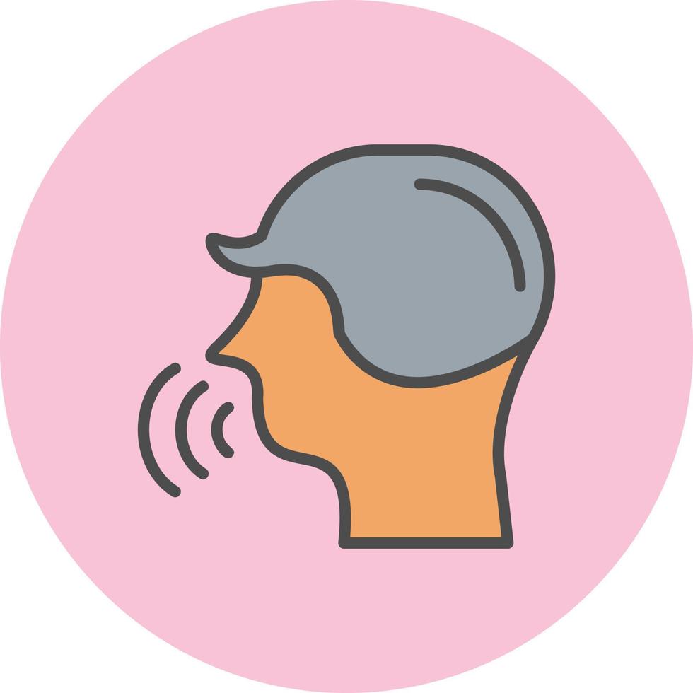 Speaking Vector Icon