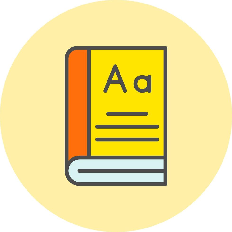 Dictionary Vector Icon