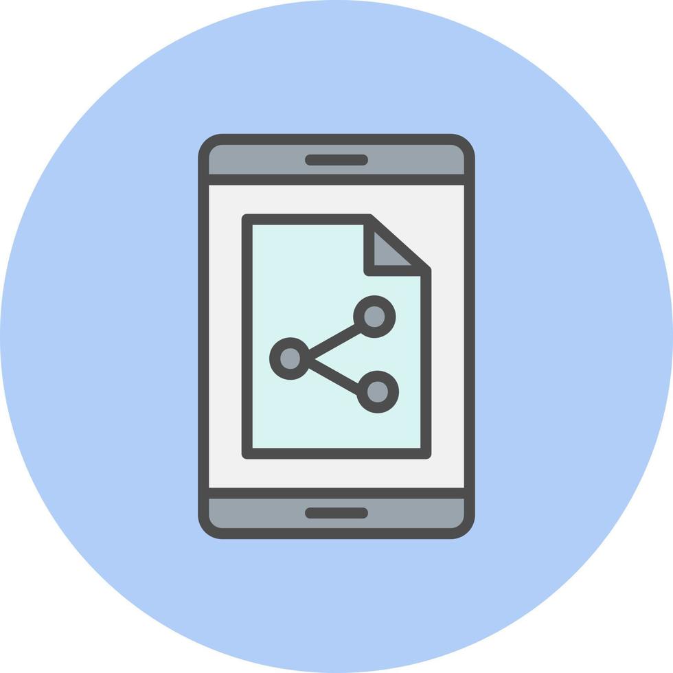 File Share Vector Icon