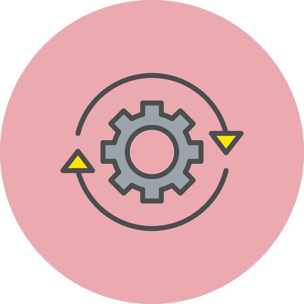 Workflow Vector Icon