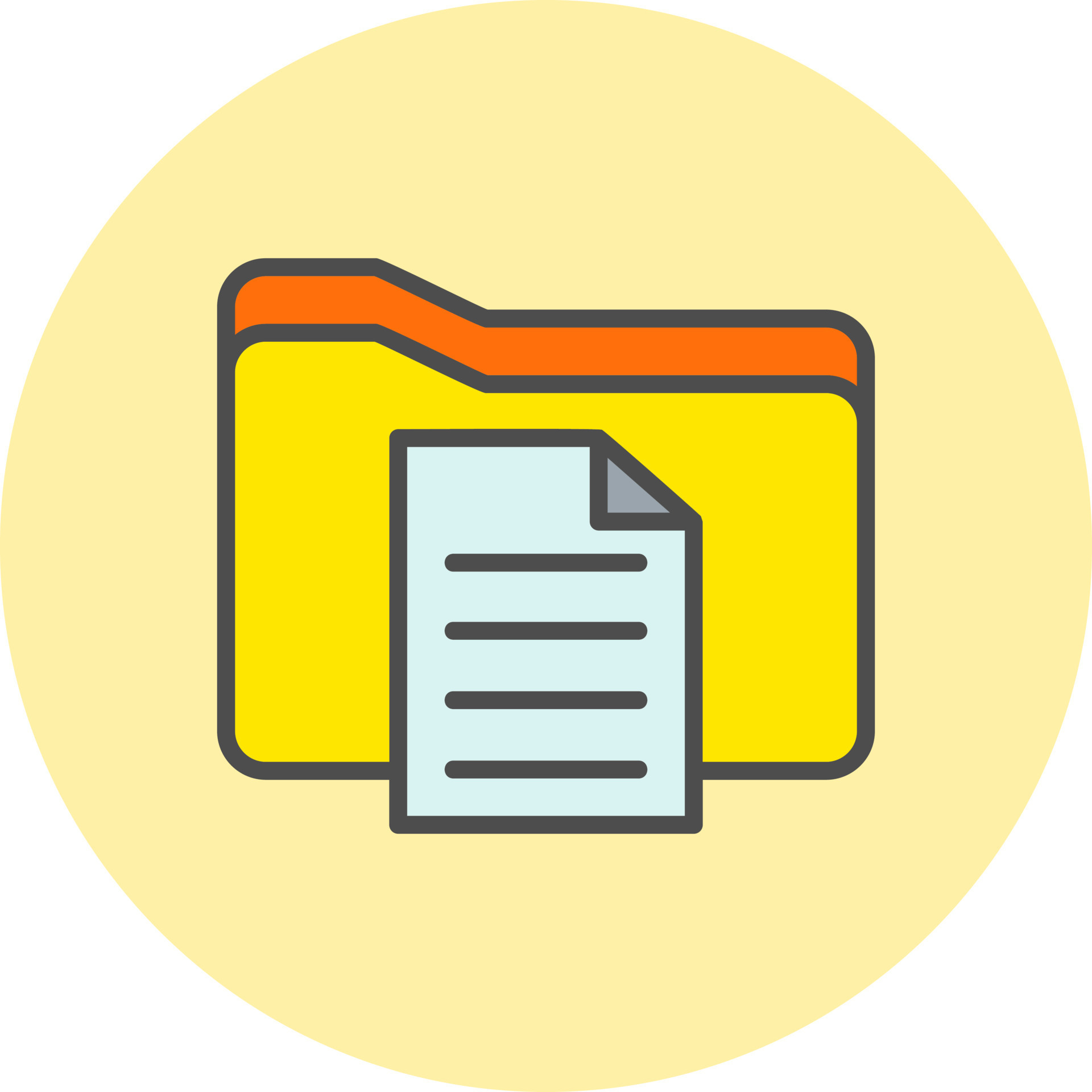 File Folder Vector Icon 16485851 Vector Art at Vecteezy