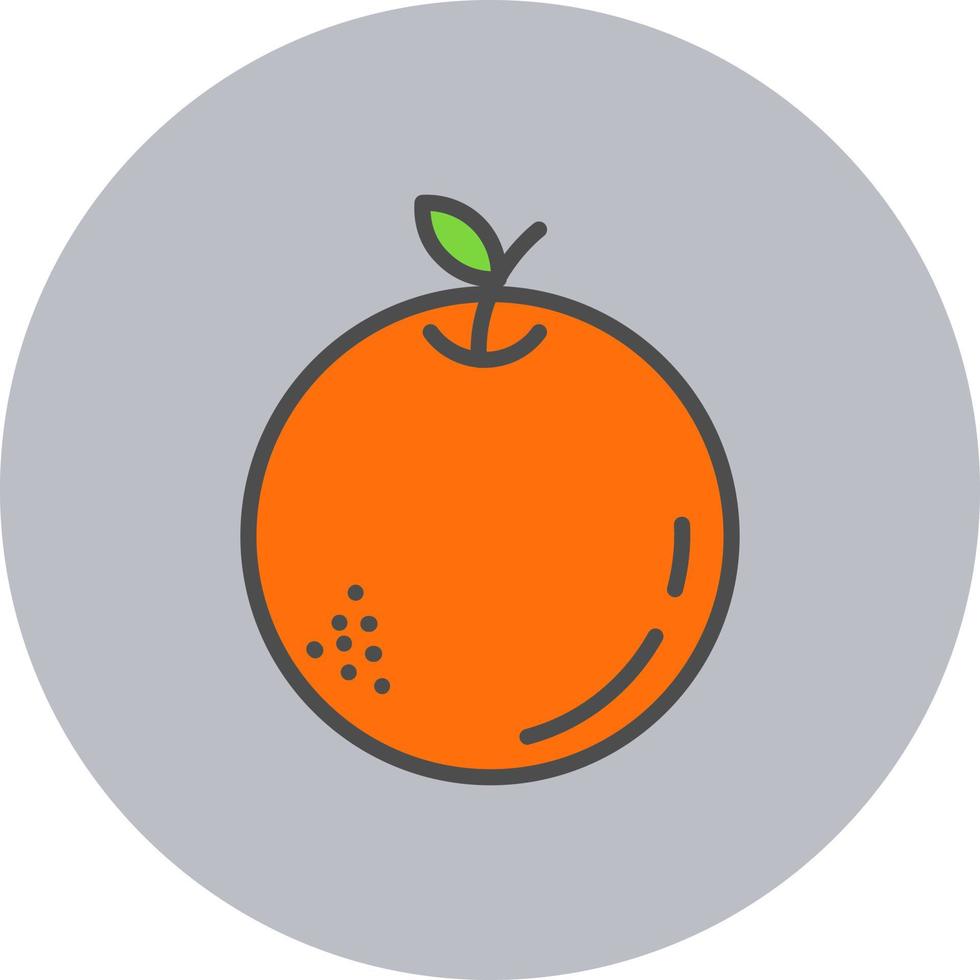 Orange Vector Icon
