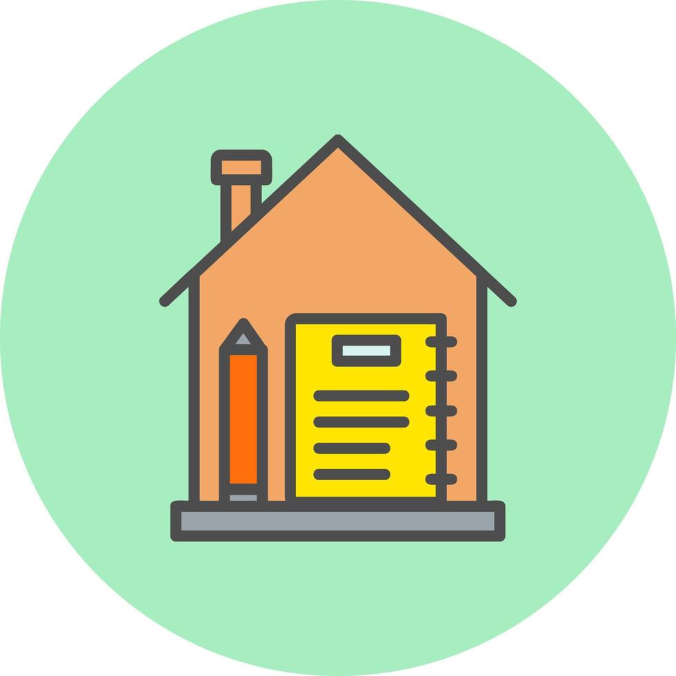 Notebook Vector Icon