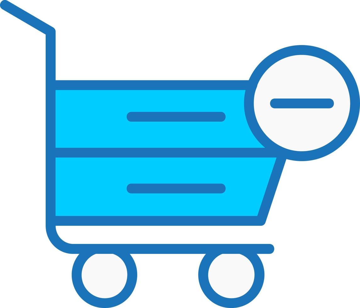 Remove from Cart Vector Icon