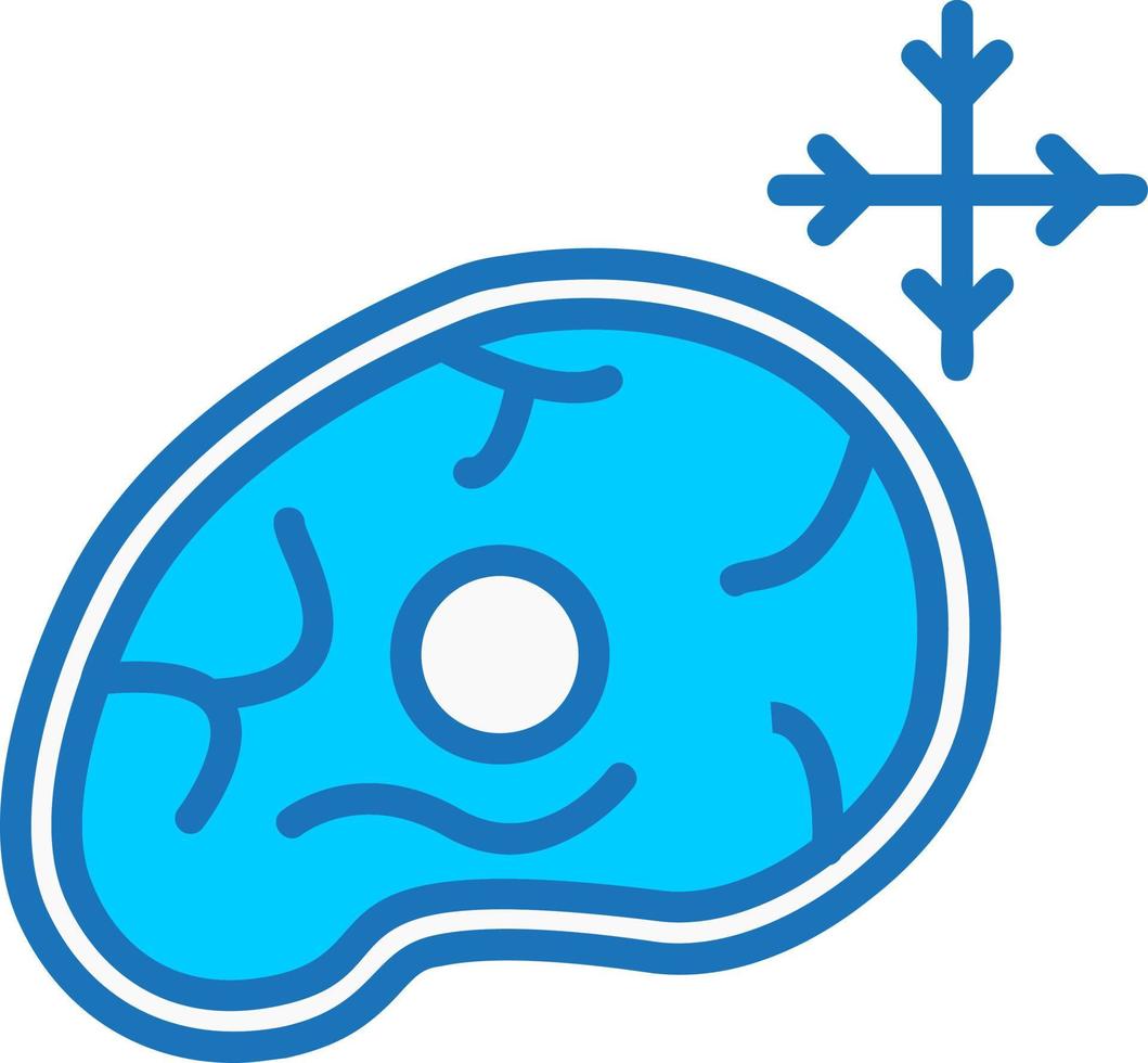 Frozen Food Vector Icon