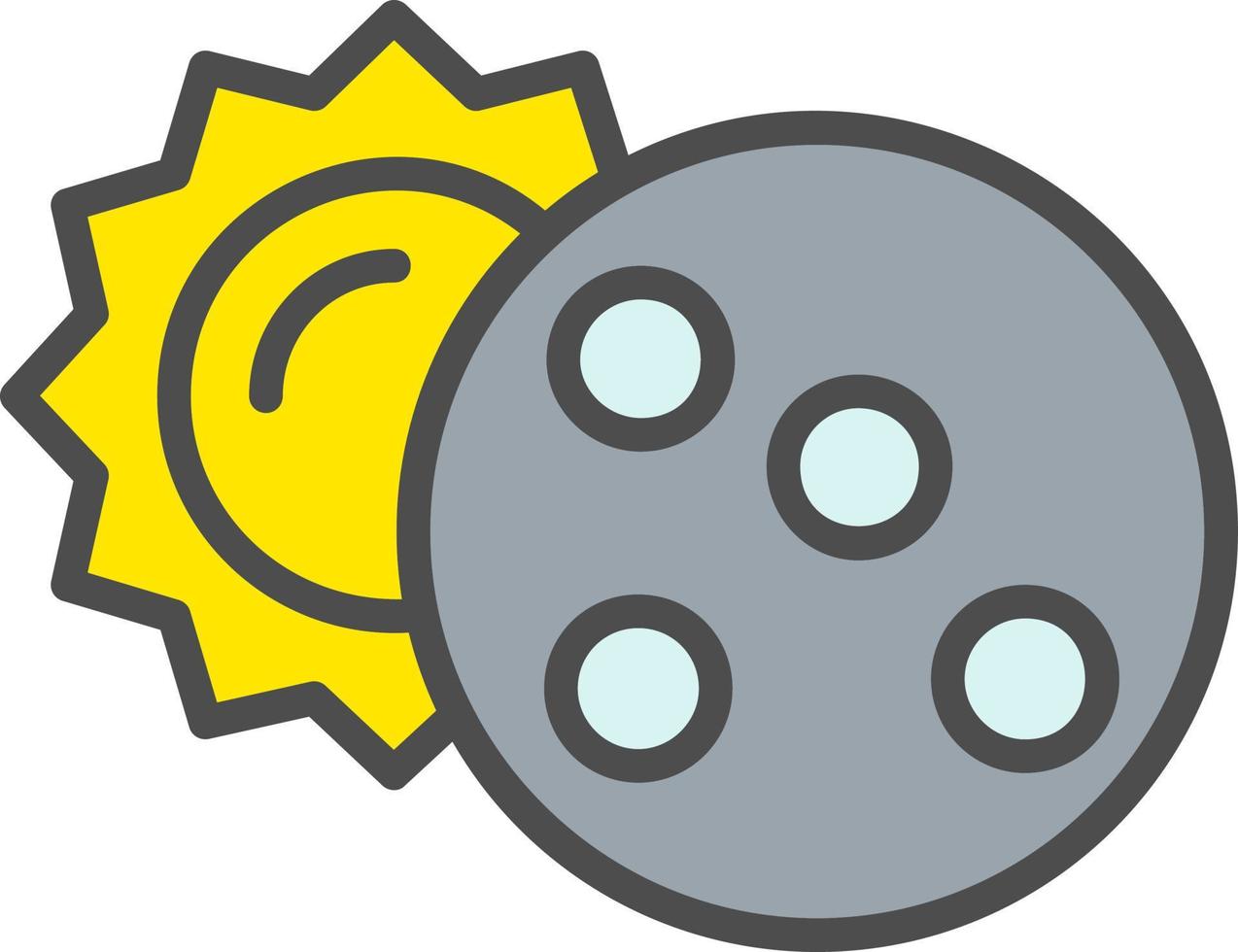 Eclipse Vector Icon