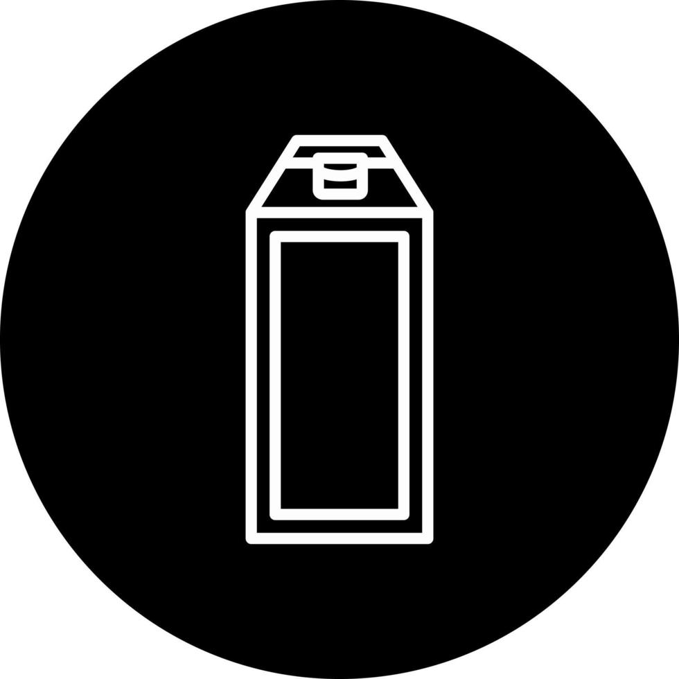 Milk Box Vector Icon