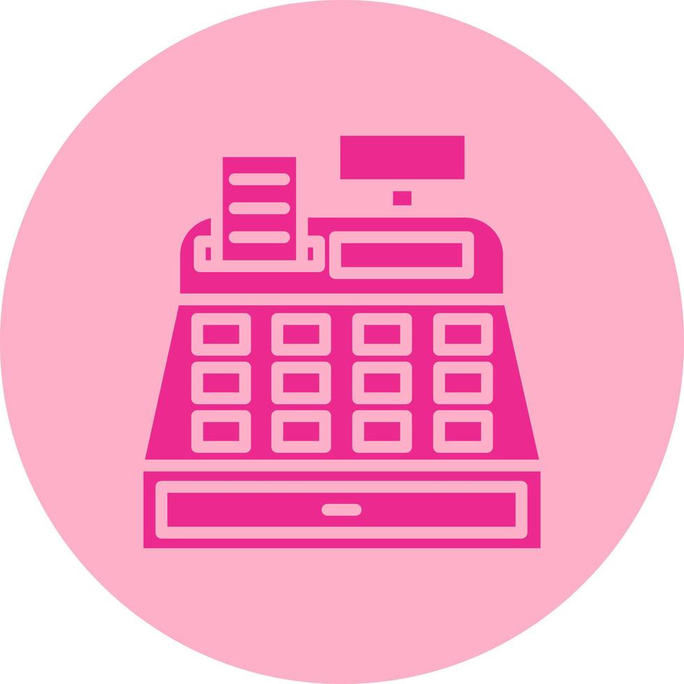 Cash Register Vector Icon