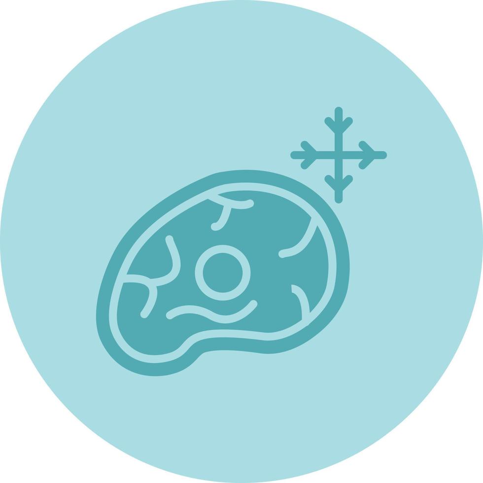 Frozen Food Vector Icon