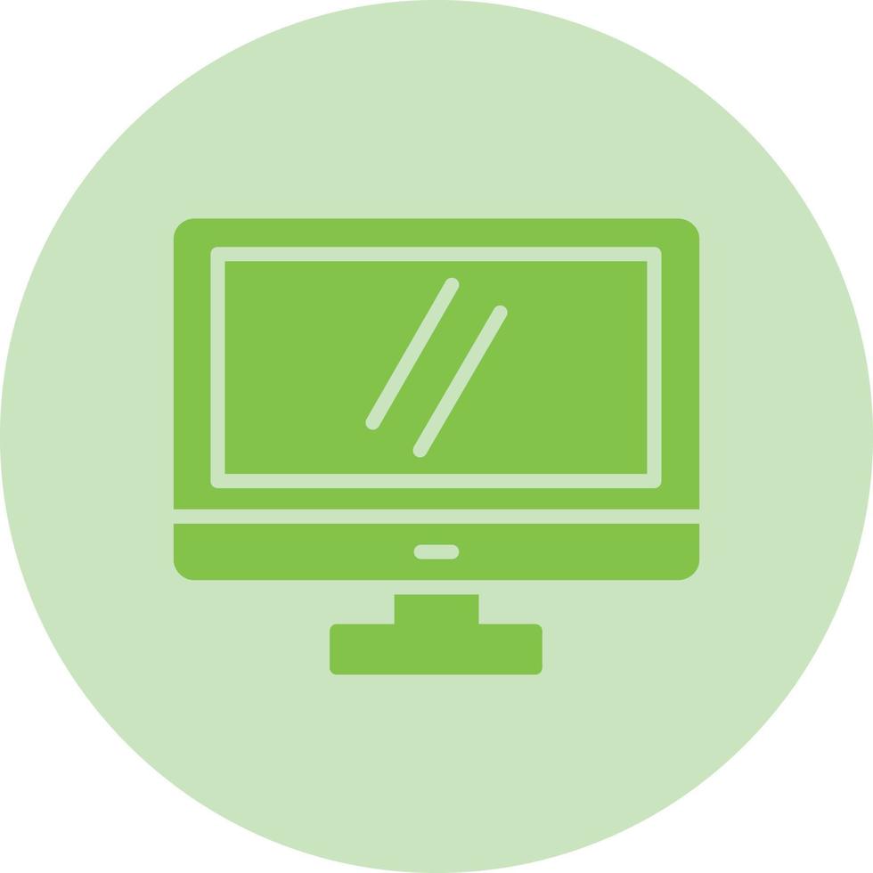 Monitor Display Vector Icon