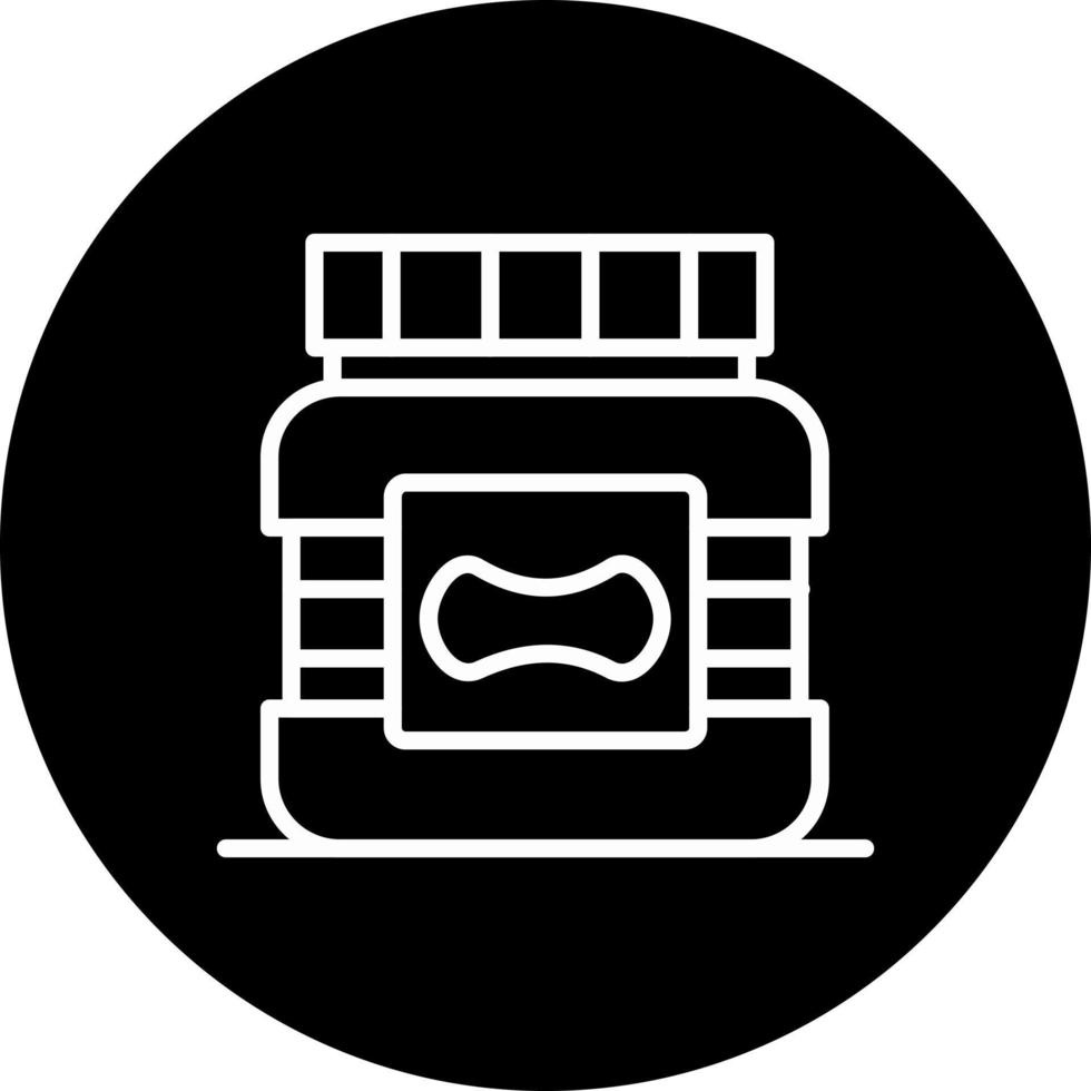 Peanut Butter Vector Icon