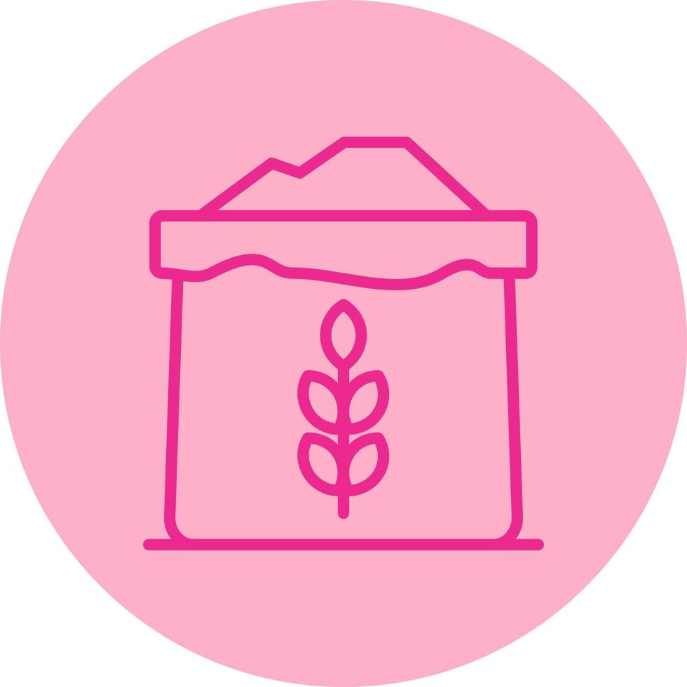 Wheat Flour Vector Icon