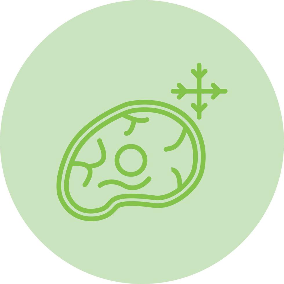 Frozen Food Vector Icon