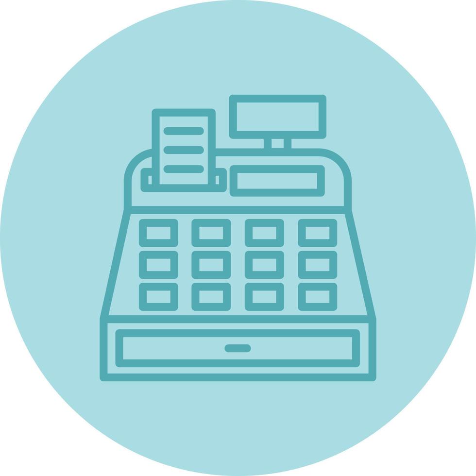 Cash Register Vector Icon