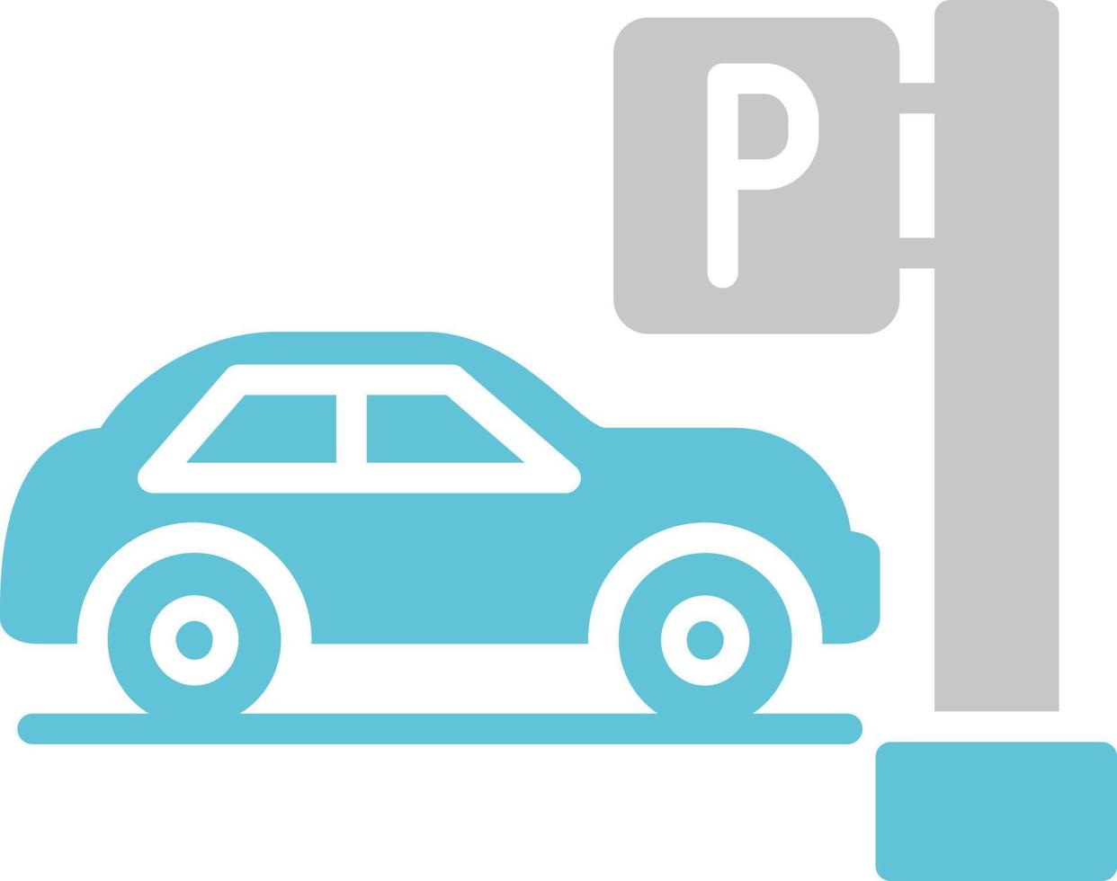 Car Parking Vector Icon