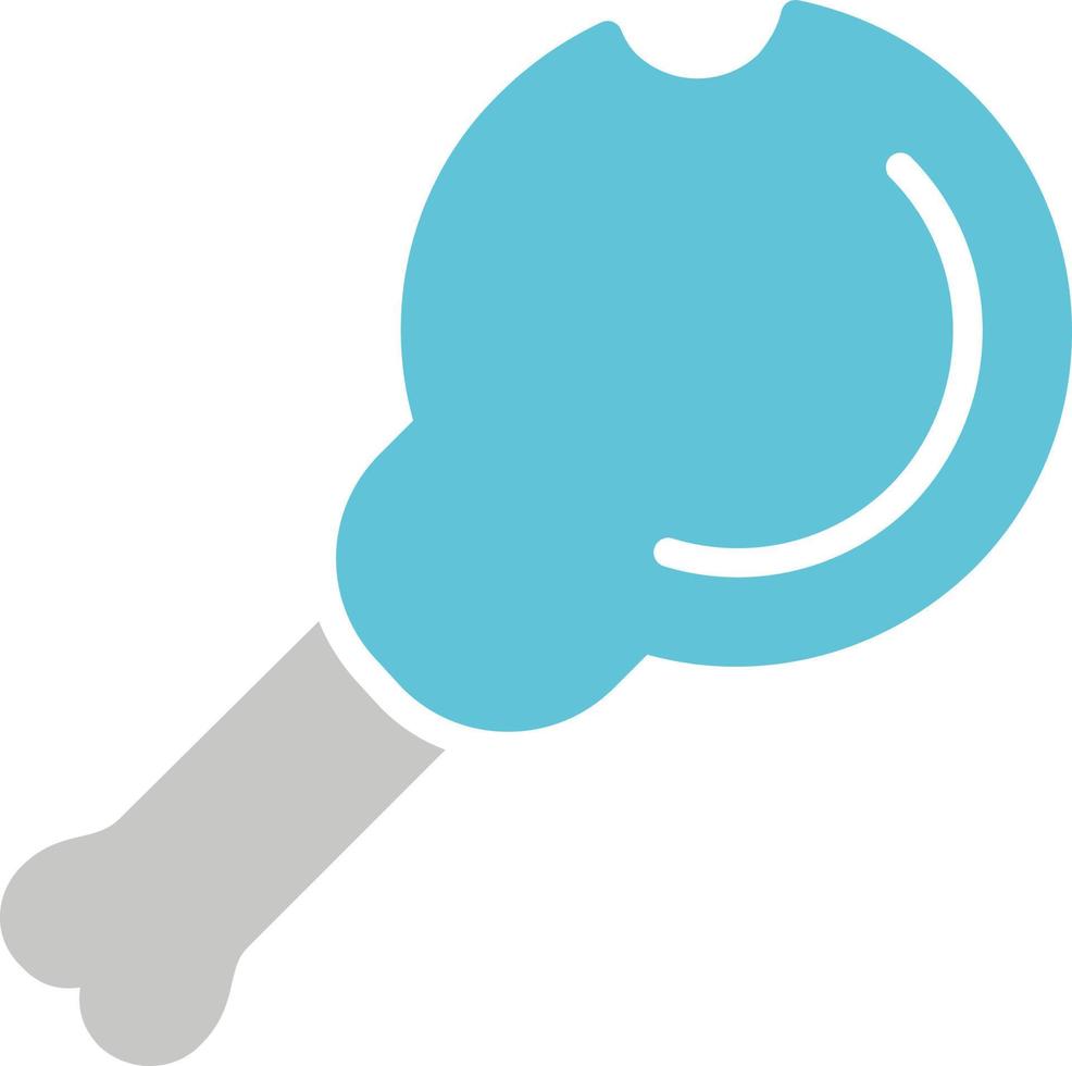 Chicken Leg Vector Icon