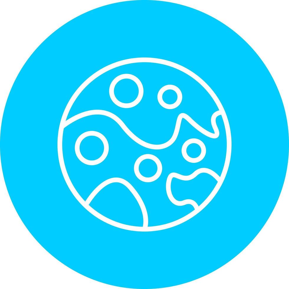 Mars Vector Icon
