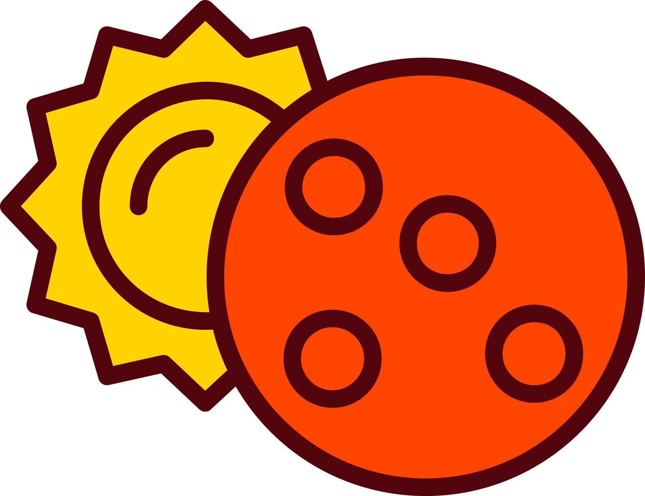Eclipse Vector Icon