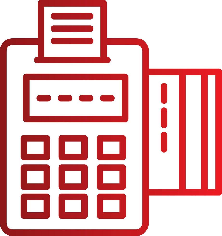 Swipe Card Vector Icon