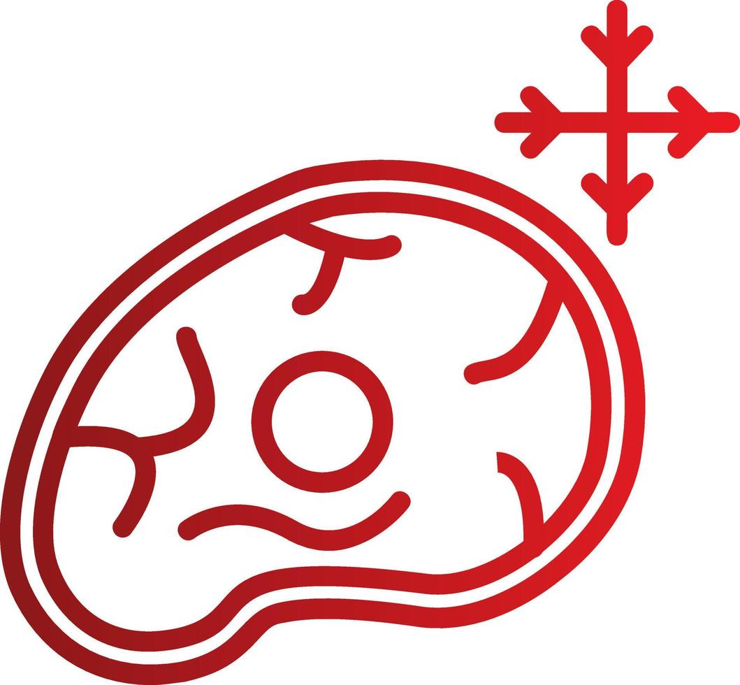 Frozen Food Vector Icon