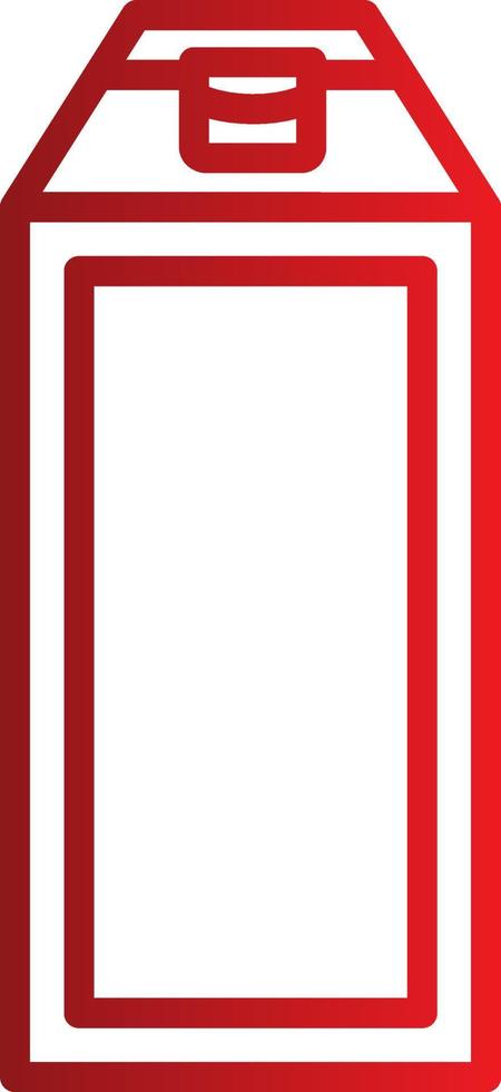 Milk Box Vector Icon