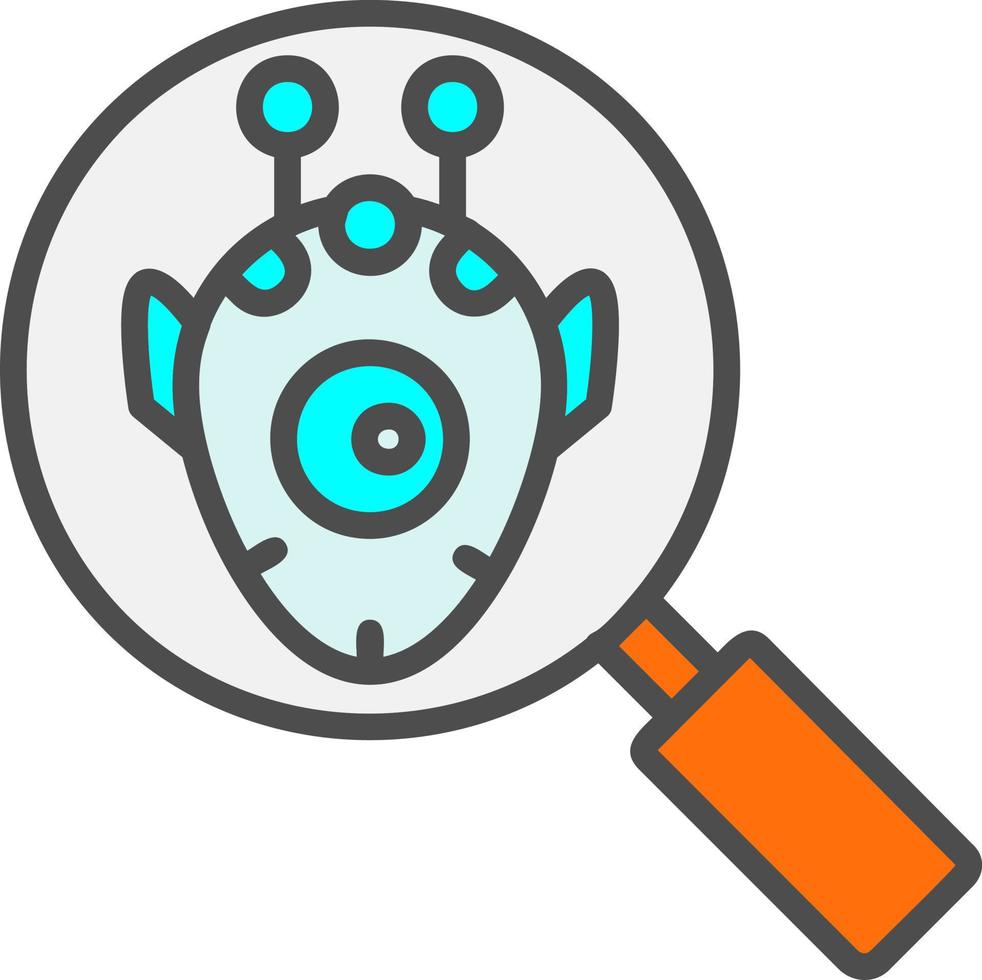 Alien Research Vector Icon