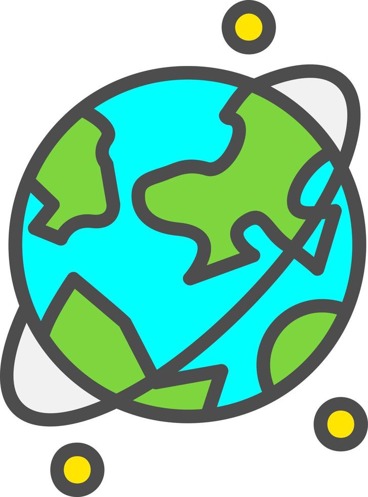 Earth Vector Icon