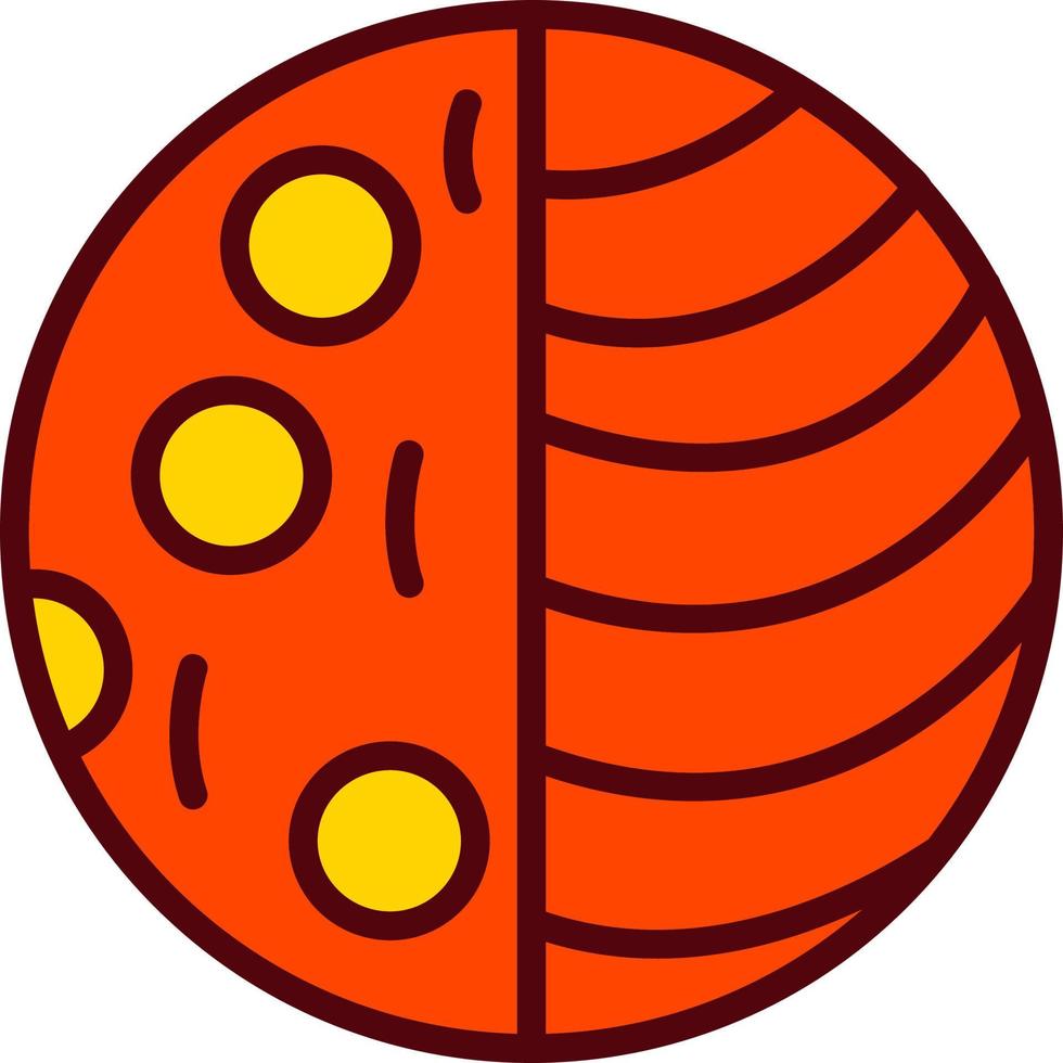 Moon Eclipse Vector Icon