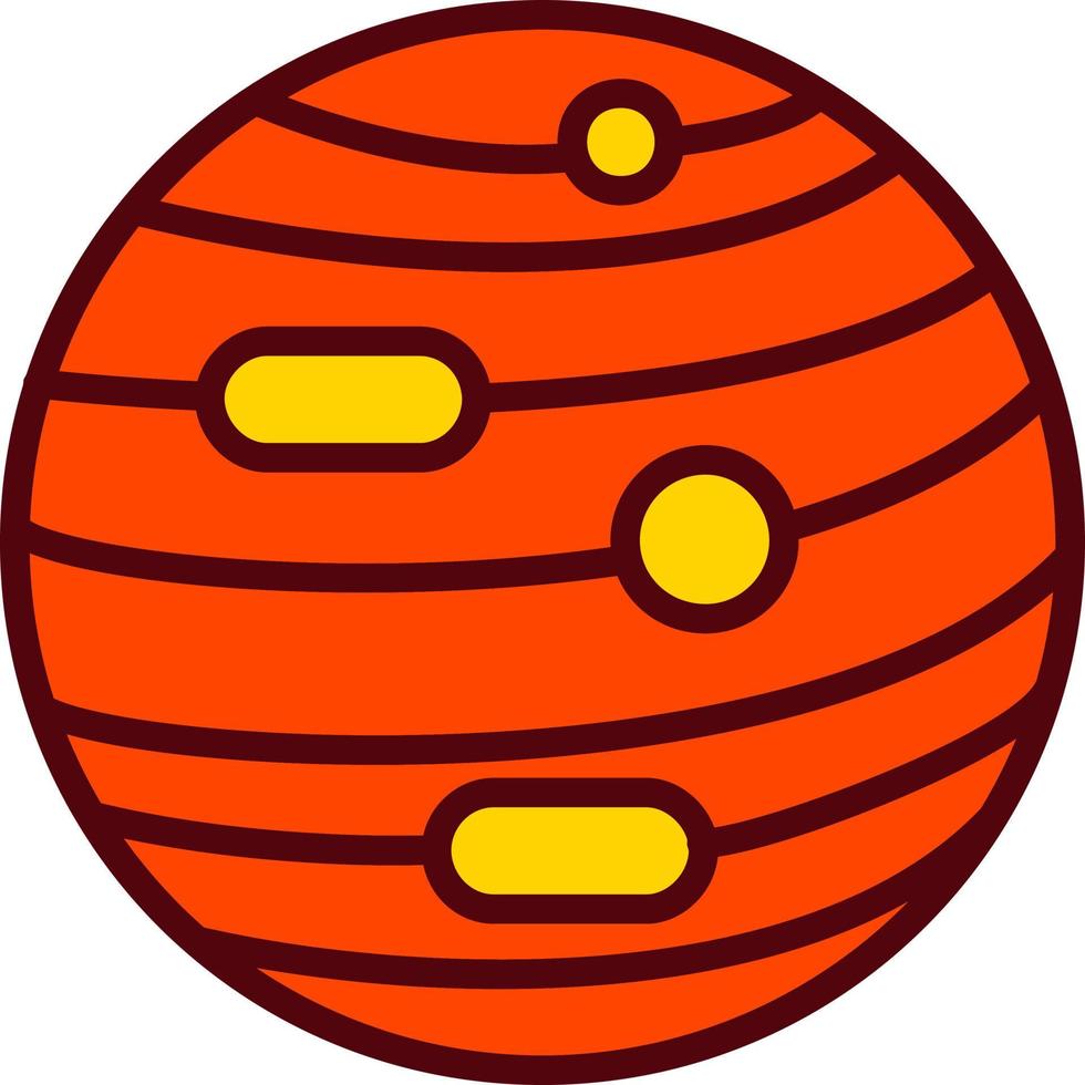 Jupiter Vector Icon