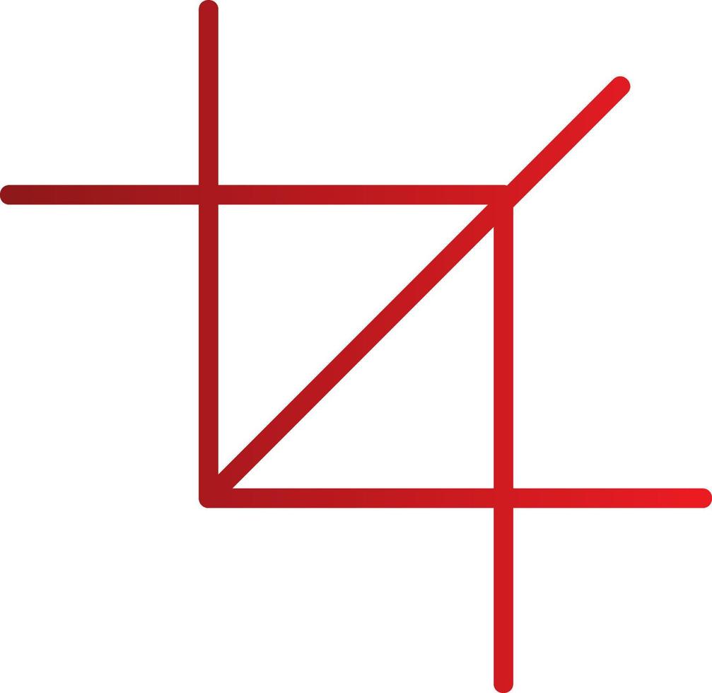 Crop Vector Icon
