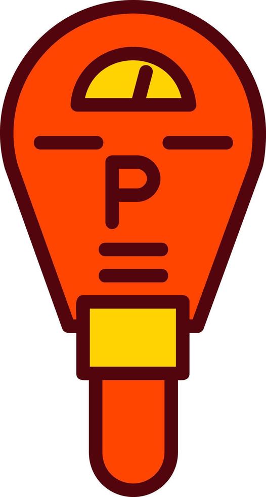Parking Meter Vector Icon