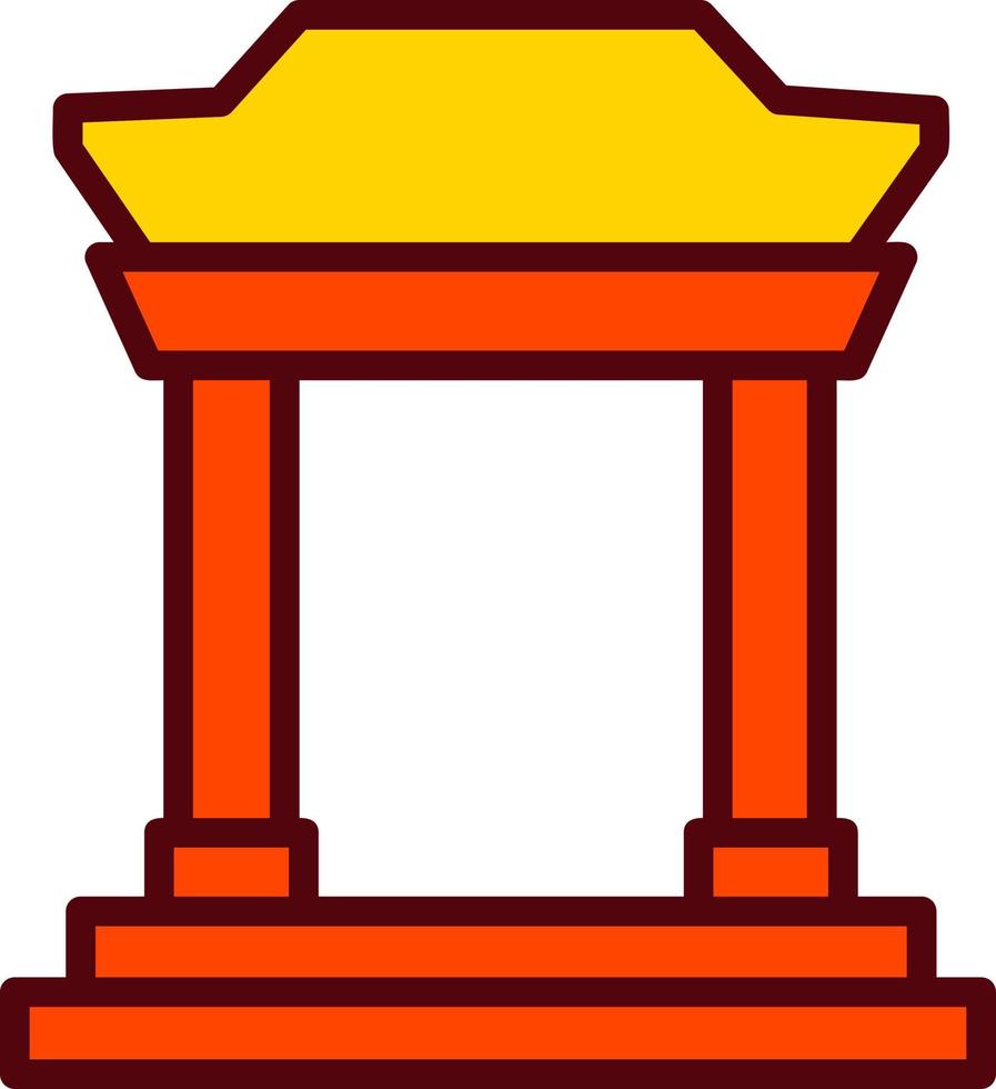 Chinatown Vector Icon