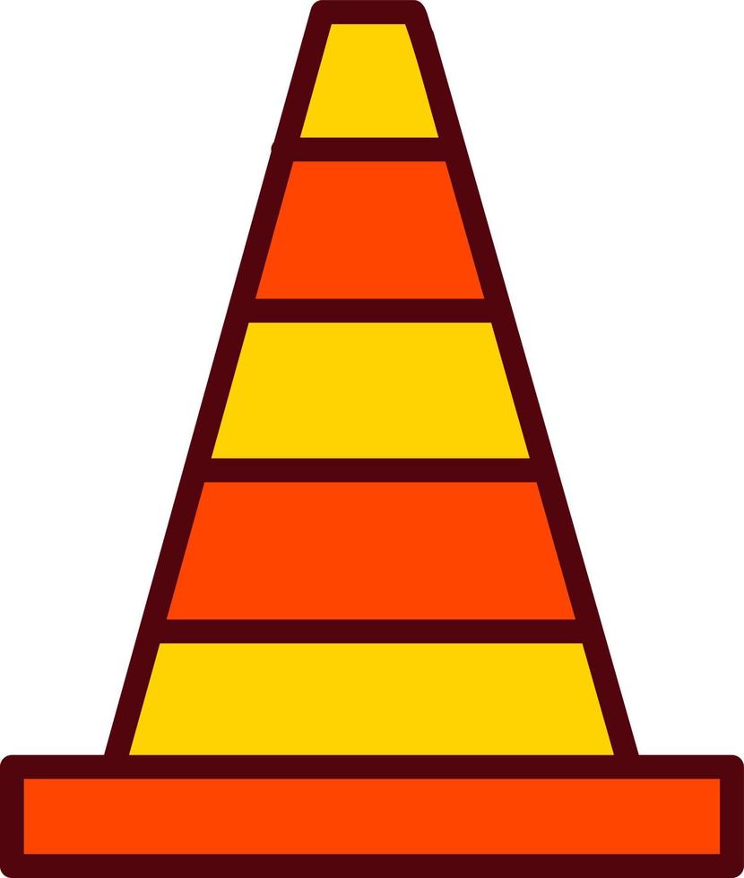 Traffic Cone Vector Icon