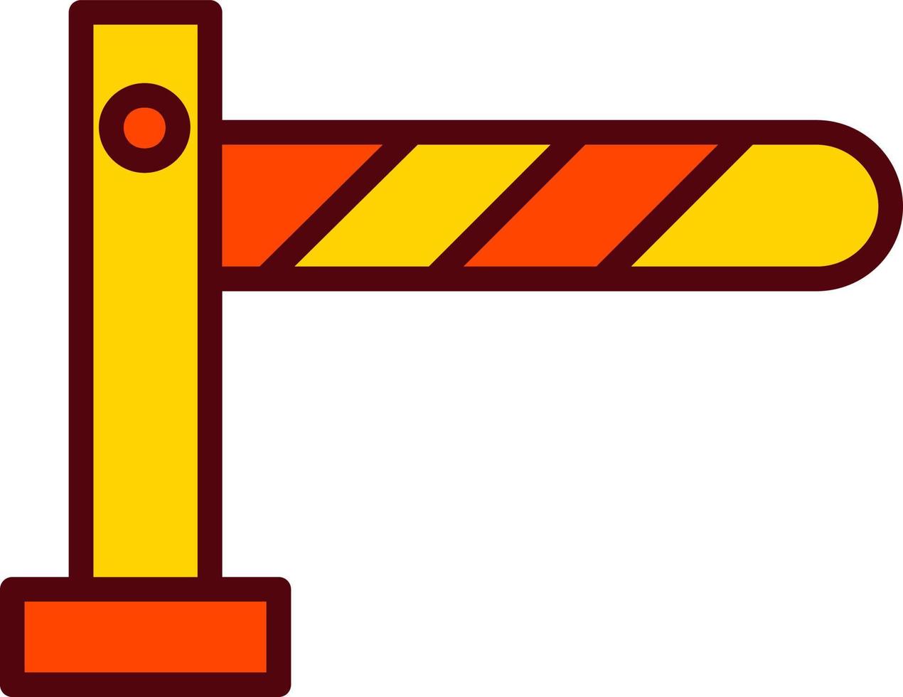 Barrier Vector Icon