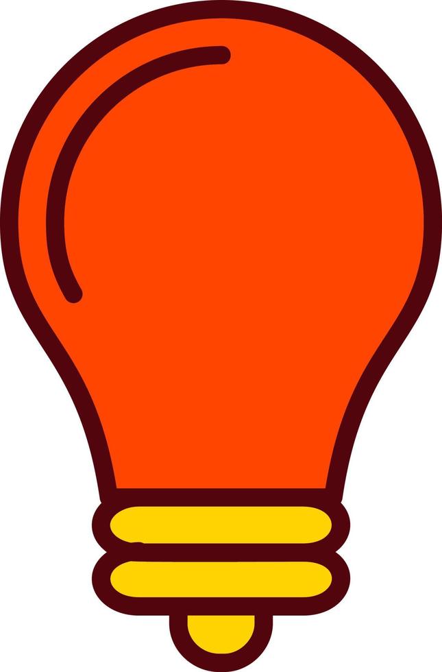 Lightbulb Vector Icon