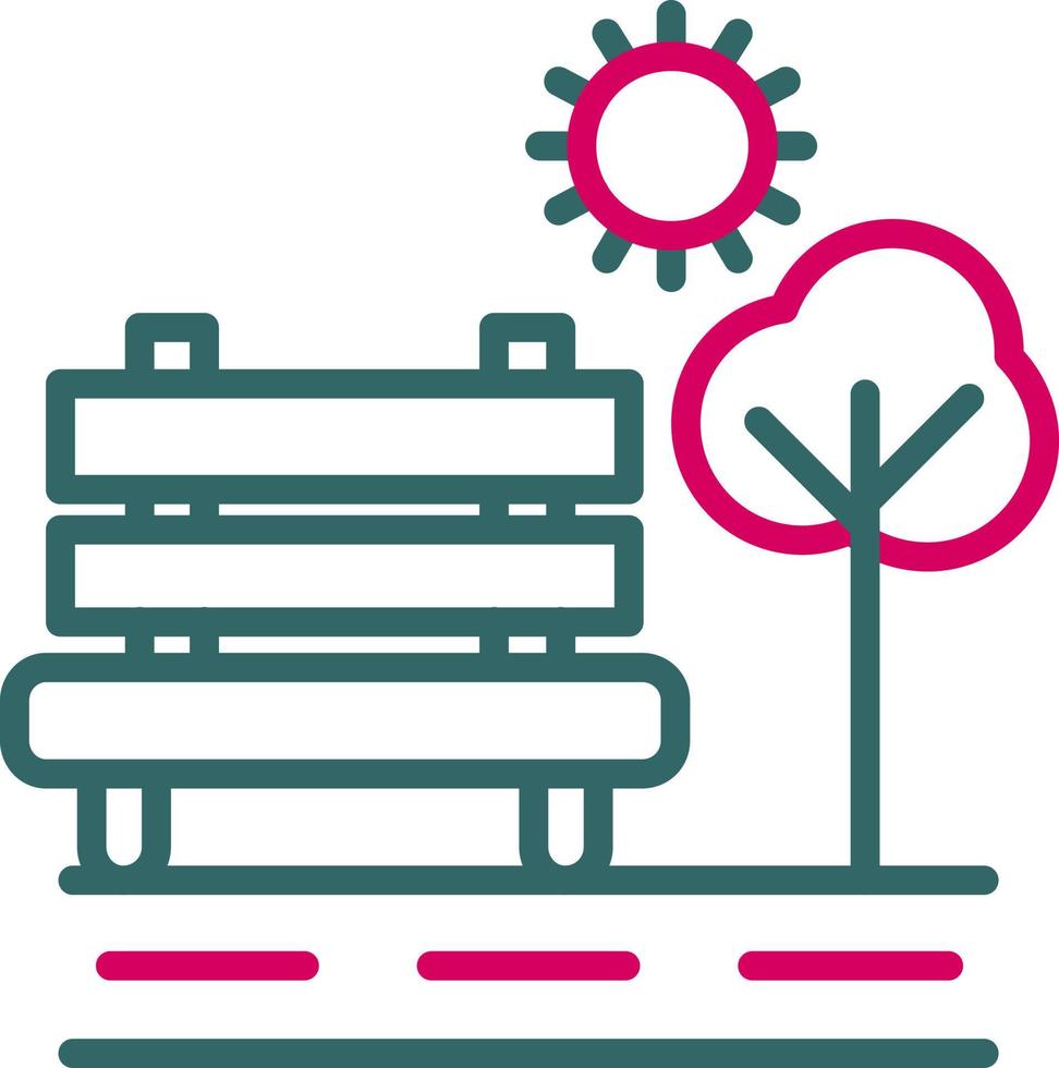 Park Vector Icon