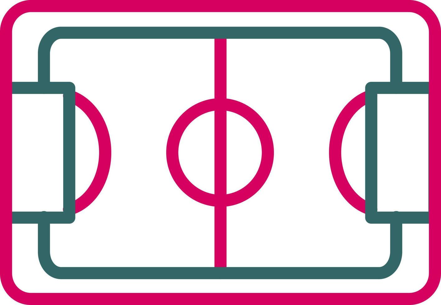 Soccer Field Vector Icon