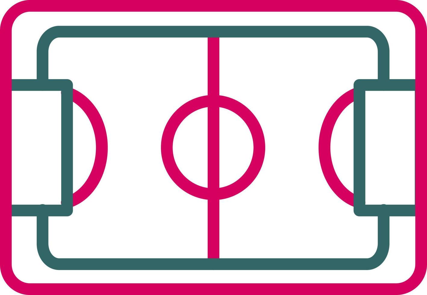 Soccer Field Vector Icon