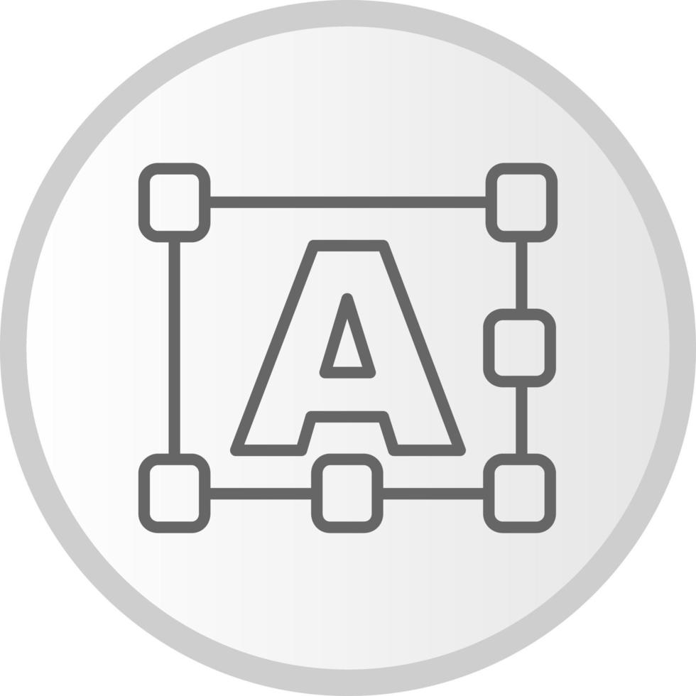 Text Vector Icon