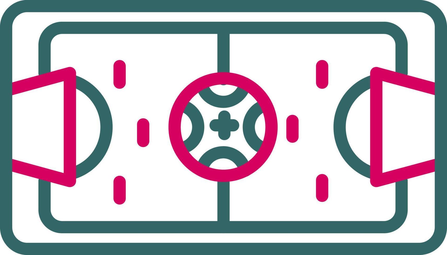 Football Field Vector Icon