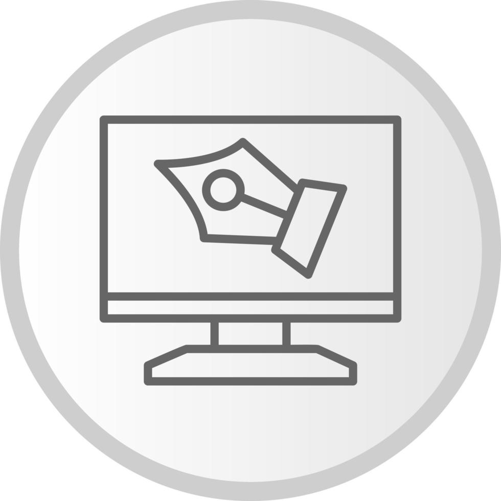 Monitor Vector Icon