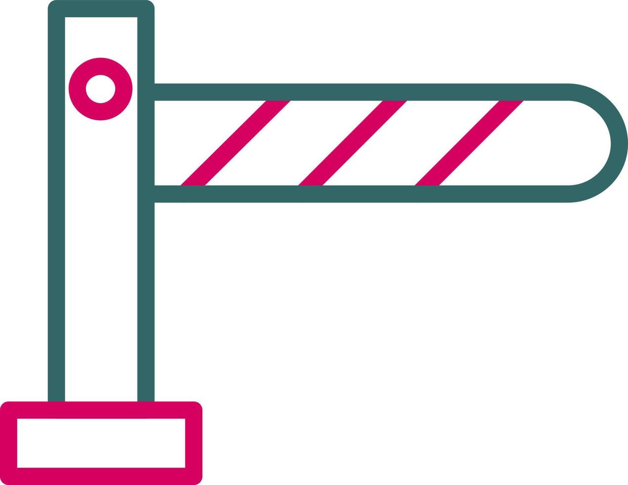 Barrier Vector Icon